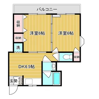 パストラルハイム三鈴【1階】の間取り