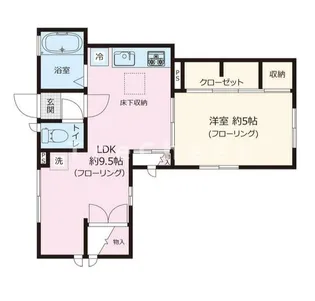 グリーンコートニューズ【1階】の間取り