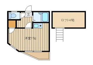 メゾン・ド・リー【1階】の間取り