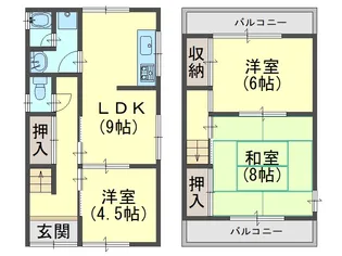 兵庫県加古川市平岡町土山【一戸建】の間取り