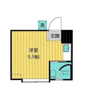 ヒルサイド【1階】の間取り