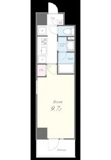 Noir et Blanc並木【2階】の間取り