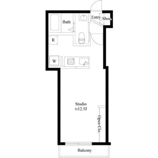 トレゾールK&A板橋本町【1階】の間取り