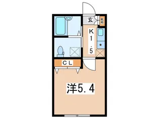 カインドネス古淵【1階】の間取り