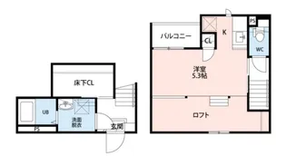 CB宇美ベラーノ【1階】の間取り