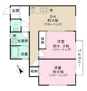 プリペア’91【1階】の間取り