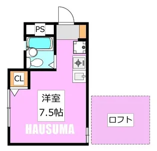 アヴァンセ西ヶ原【2階】の間取り