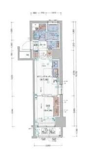 エステムプラザ赤羽アンダルシア【10階】の間取り
