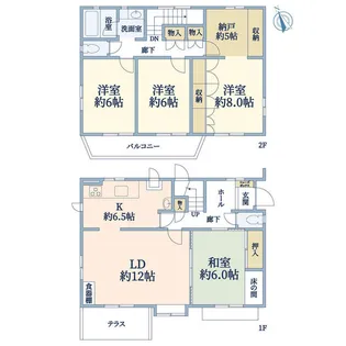 東京都武蔵野市吉祥寺東町4【一戸建】の間取り