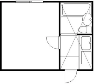 プラザ・ドゥ・ブーケ【1階】の間取り