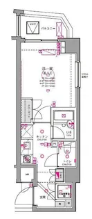 セジョリ南品川【1階】の間取り