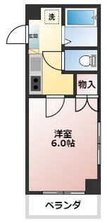 ラパズ【4階】の間取り