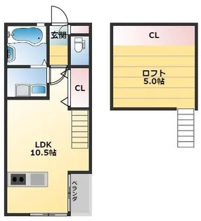 Barbizon440 B【1階】の間取り