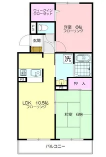 サンフィール弐番館【3階】の間取り