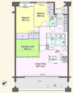 セラフィータ 世田谷【3階】の間取り