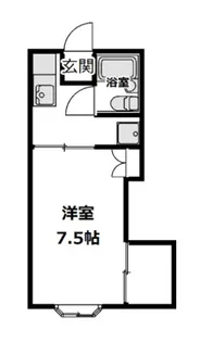 ホワイトプラザ【1階】の間取り