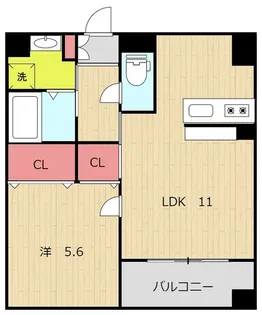 アルテマイスター大工町【9階】の間取り