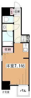 EC BUILDING【8階】の間取り