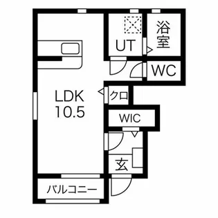 パストラーレ【1階】の間取り