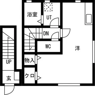 レフィナード・さくら 中野町【2階】の間取り