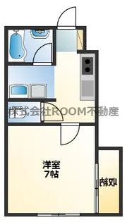lieto吉尾【1階】の間取り