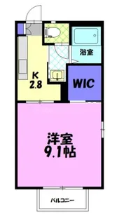 シティパル【2階】の間取り