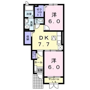 I・T I棟【1階】の間取り