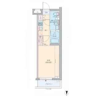 ロアール西馬込弐番館【4階】の間取り