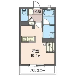エクラシエ【1階】の間取り