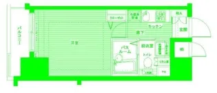 フェニックス新横濱イクシール【6階】の間取り