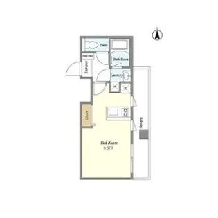 LOC’S DAITABASHI【4階】の間取り