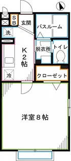 エムズ・コート【2階】の間取り