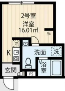 フィオーレ金町【1階】の間取り