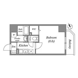 QUALITAS江東佐賀(クオリタス江東佐賀)【6階】の間取り