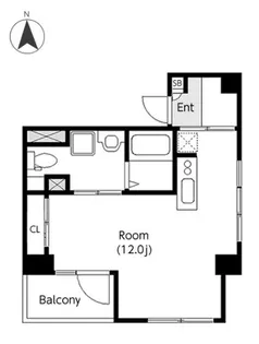 ディアネスト【6階】の間取り