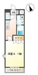 SAKURA COOP 宝【1階】の間取り