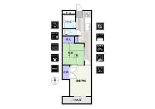 サニーコーポ・K【4階】の間取り