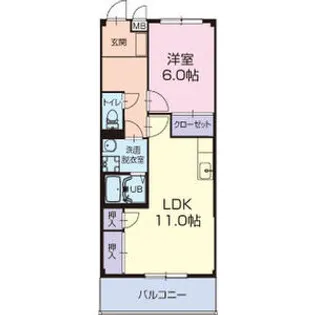 Spirits Share B【1階】の間取り