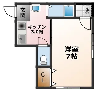 ARK武庫川【2階】の間取り