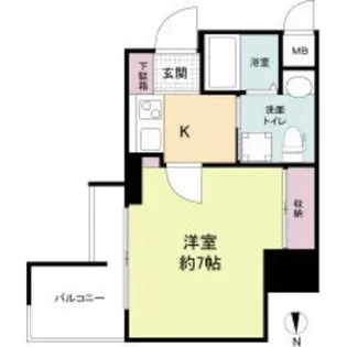 セレニテ梅田ルフレ【14階】の間取り