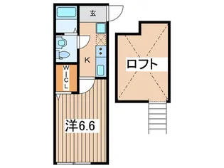 アンダンテ鶴ヶ峰【2階】の間取り