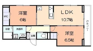 Forest・K【3階】の間取り