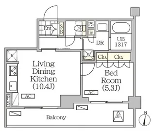 JPnoie碑文谷南【3階】の間取り