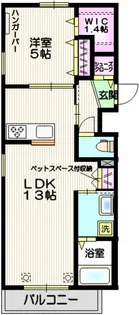 Grace Flare【4階】の間取り