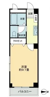 フォブール21・A【2階】の間取り