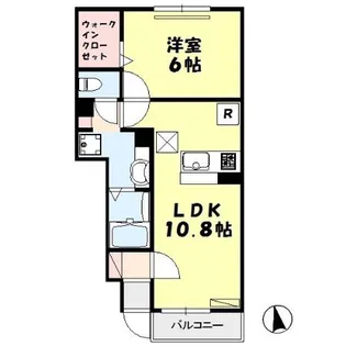 M.EUPHORIA【1階】の間取り