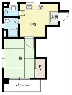 竹山ビル【3階】の間取り