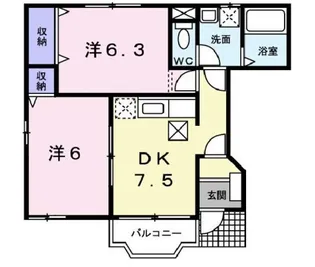 アメニティ・スペース【1階】の間取り