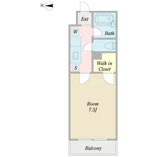 イースト・パーク【2階】の間取り