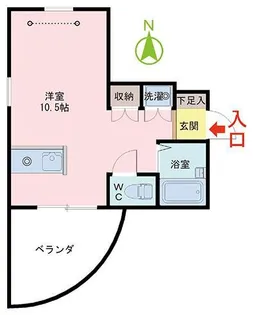 ベルトピア泉橋【2階】の間取り